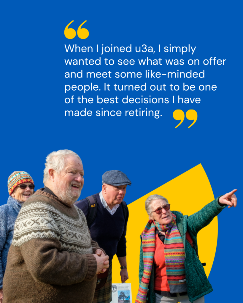 National u3a friends quote image